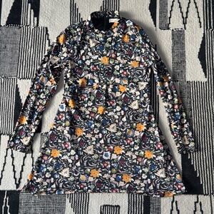 Altar'd State Floral Mini Dress - Multicolor